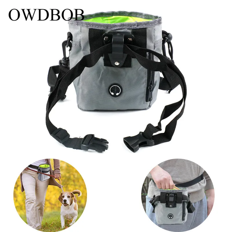 Сумка для тренировки собак OWDBOB сумка лечения на открытом воздухе лакомства