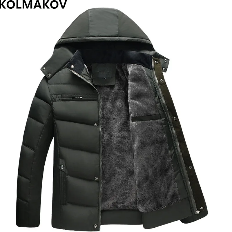 Мужская парка kolmaрасы 2018 зимние теплые куртки верхняя одежда мужские парки