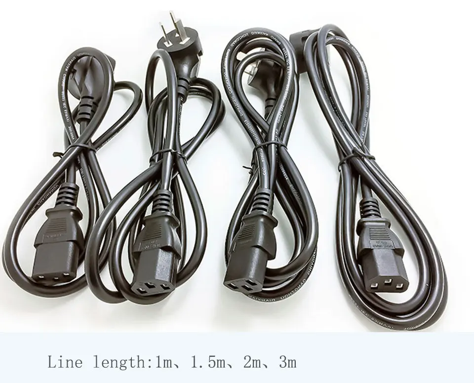  AU  Plug 3 Pin  Power Cable Cord Adapter Charger 10A 250V  Extension Power Supply Adapter Battery Charger For TV Computer (10)