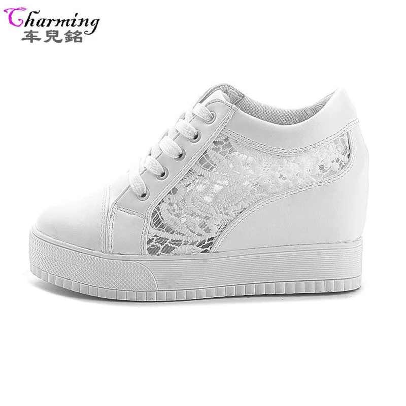 2017 NEW women shoes summer autumn lace flat shoes Platform quality Women Flats fashion loafers breath