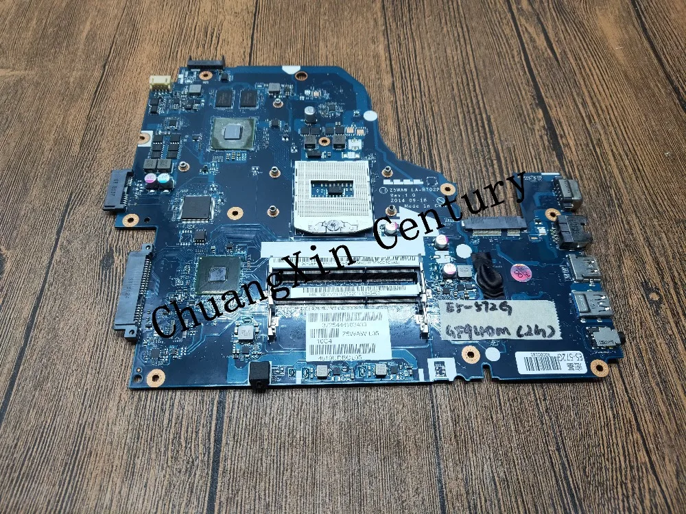 Для Acer A5WAH LA B702P E5 572G 572 NBMQ011001 материнская плата с GT840M/940 м оригинальная 100% полностью