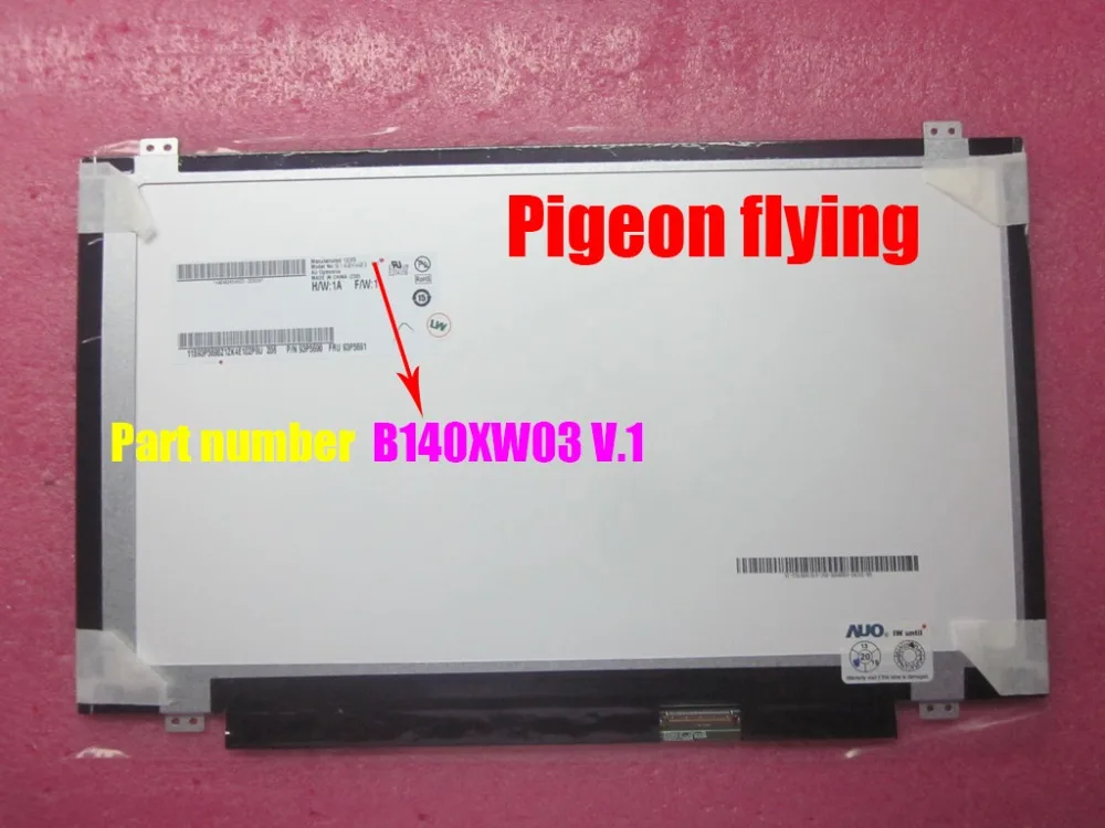 

for Lenovo Thinkpad T420 Laptop LCD Screen 14.0"HD 40pin AUO FRU 93P5691 Part number: B140XW03 V.1 100%test