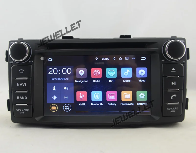 

Quad core Android 9.0 Car DVD GPS radio Navigation for Toyota Hilux 2012-2014 with 4G/Wifi, DVR OBD mirror link 1080P