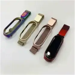 Mi lanese loop браслеты с деталями для Xiaomi mi Band 4 3 магнитные браслеты с застежкой для Xiaomi mi Band 3 серии