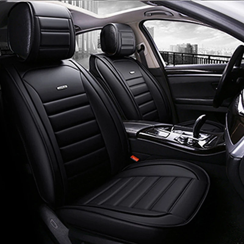 WLMWL for Skoda kodiaq models custom high quality cowhide front seat cover rear seat cover WLMWL for Skoda kodiaq models custom high quality cowhide front seat cover rear seat cover
