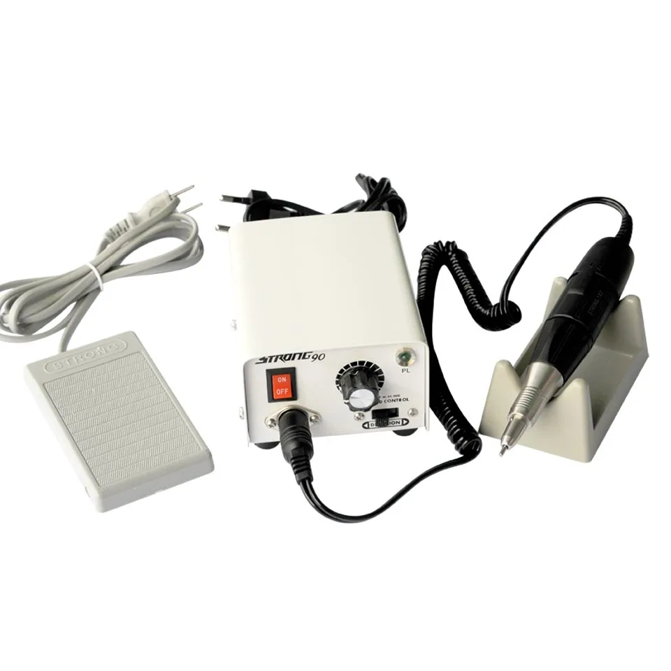 Free Shipping Strong 90 Mini Micromotor polishing machine for for Laboratory, Jewellery, Hobby and Nail File Wholesale Electrical Equipment & Supplies