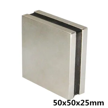 

Super Strong 50 x 50 x25 mm Block Bar Magnets Rare Earth Neodymium N35 Permanent magnet Square magnet