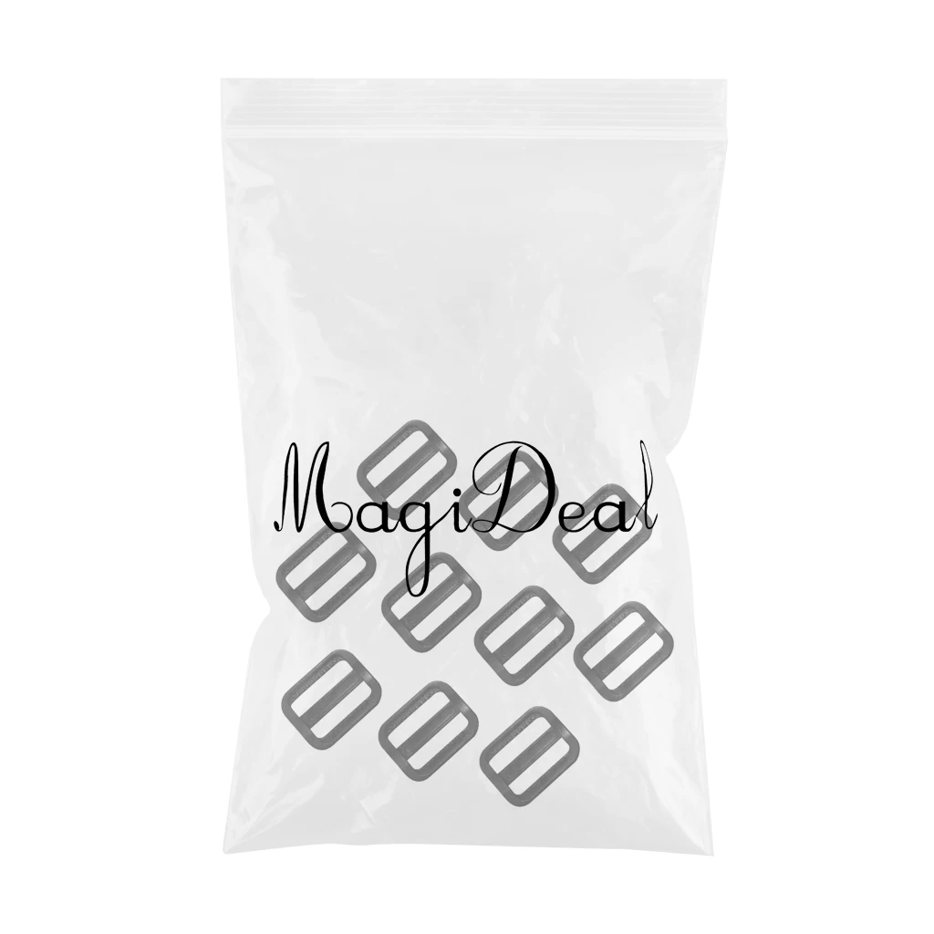 MagiDeal 10pcs Weight Belt Weightlifting Belt Keeper for Scuba Divers and Snorkelers Diving Weights Belts