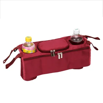 

Convenien Cup Bag Baby Stroller Accessories Stroller Organizer Baby Carriage Mum Hanging Pram Bottle Bag 8 Color Stroller Bags