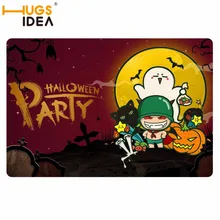 Ковры HUGSIDEA в скандинавском стиле Хэллоуина для гостиной, дома, спальни, ковры и журнальный столик, небольшой уголок, коврик для детских игр