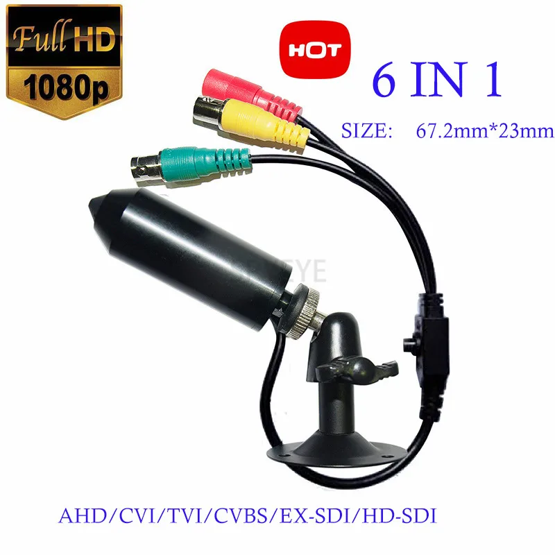Panasonic Senor Starlight 1080P Full HD Mini Bullet Pin Hole SDI камера Поддержка AHD/TVI/CVI/CVBS 1Vp p/EX
