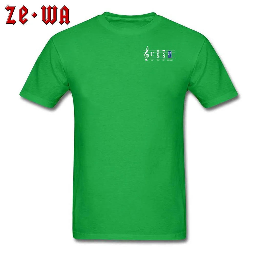 2018 New Fashion Men T Shirt Dr Who 3731 Print Tops Shirts 100% Cotton Short Sleeve Summer Tee-Shirts Round Collar Dr Who 3731 Chest green