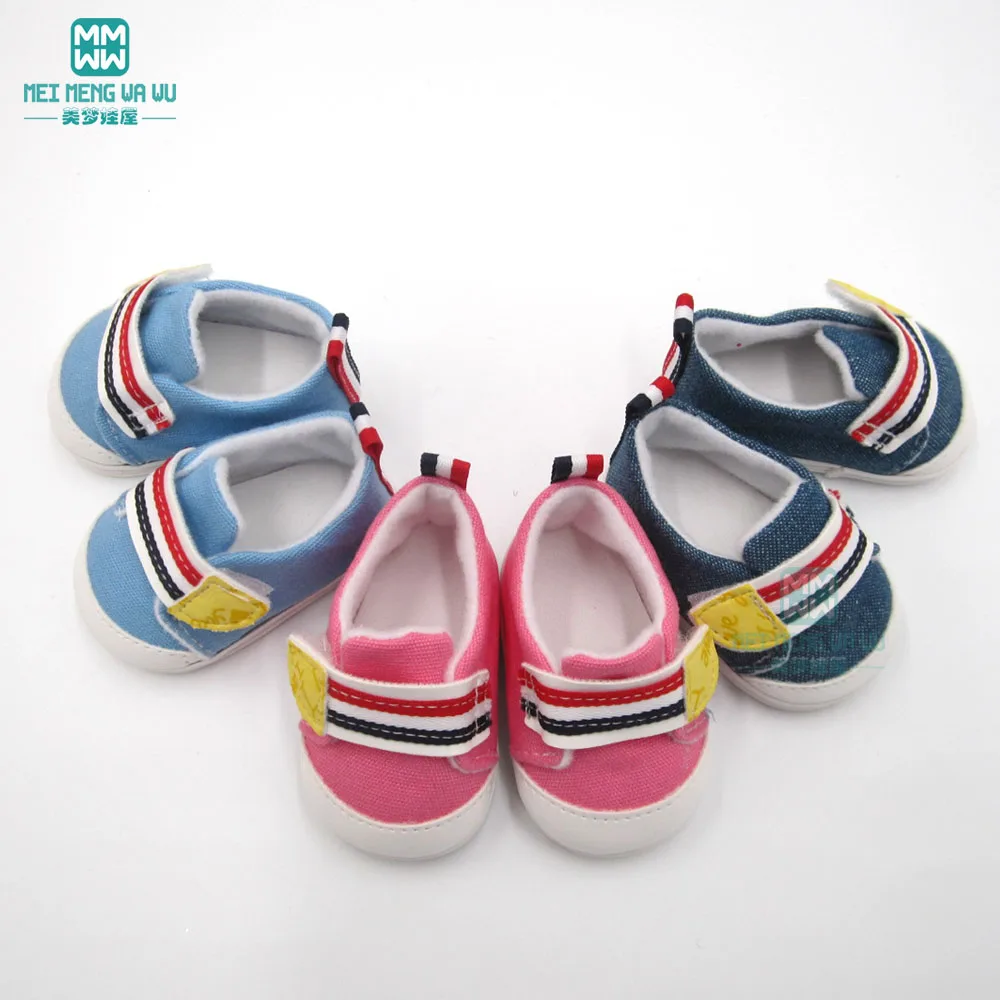 2019 New 7.5cm baby doll shoes for 43 cm toy new born doll ...