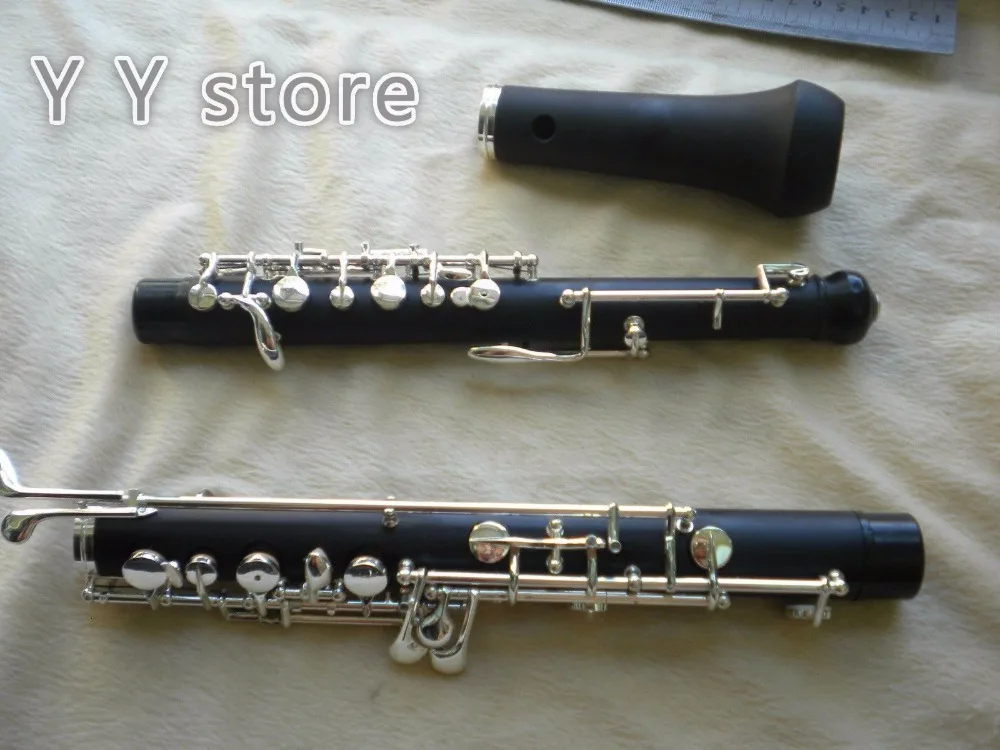 

children oboe kit C key mixed wooden body cupronickel parts silver plated