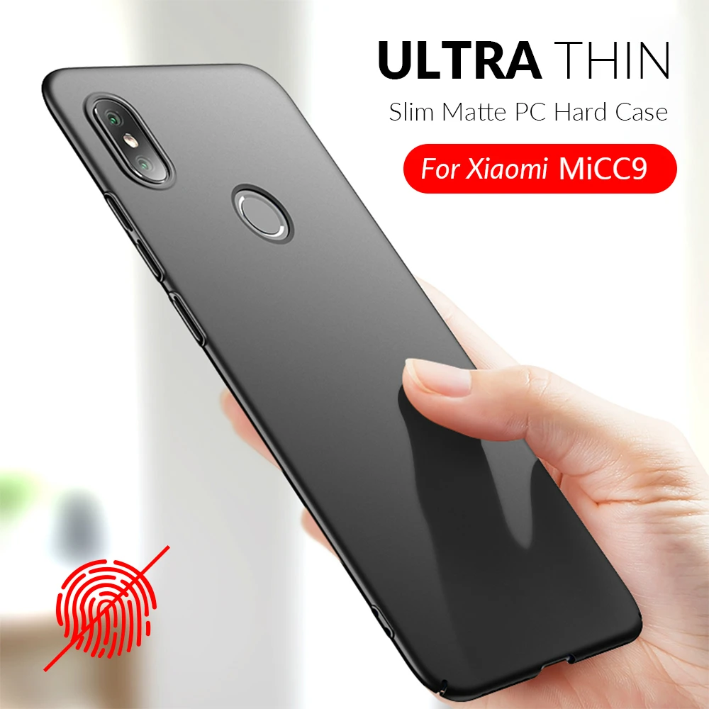 

Full Cover Shockproof Cases For Xiaomi Mi CC9 9 8 Lite SE 6X 5X Redmi Note 7 6 5 Pro K20 9T Pro 6A 5A 7 Hard PC Slim Matte Cases