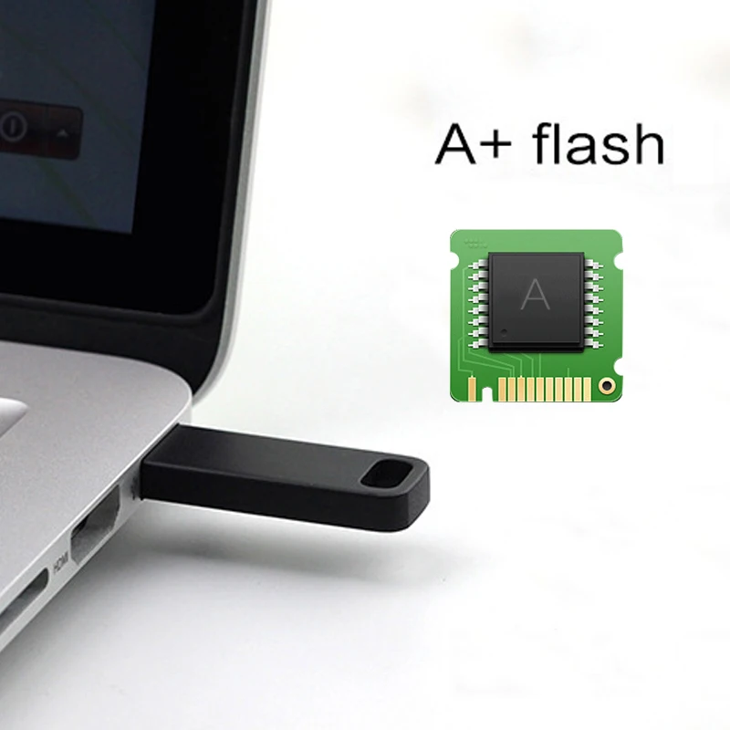 Металлический мини USB флеш накопитель 8 ГБ 4 16 Флешка 64 Гб карта памяти 32 ручка U Stick