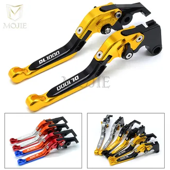 

DL1000 V-STROM Motorcycle Accessories Folding Extendable Brake Clutch Levers For SUZUKI DL 1000 DL1000 V STROM VSTROM 2002-2016
