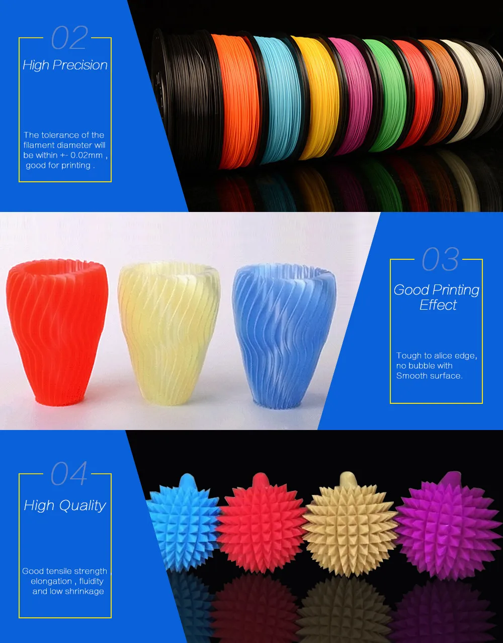 1.75mm de Plástico de Borracha Borracha de Materiais Consumíveis para Impressora 7 Cores 1 kg Abs Pla 3d Printer Filament de Materiais 3d e 3d Pen e reprap e makerbot 5 Cheap consumable material