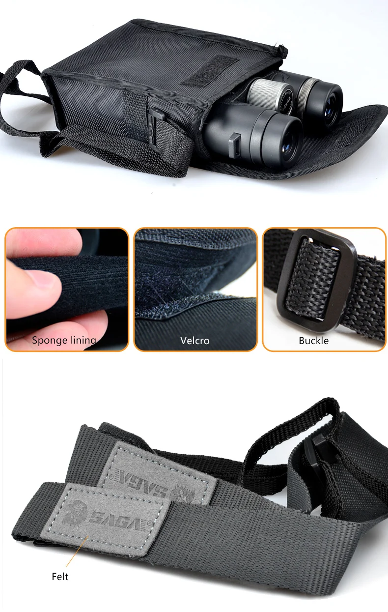 Telescópio para Adultos Acampamento ao ar Ferramenta de Caminhadas Saga Colorido Binóculos Binocular Presente Compacto Concerto hd Livre Óptico 8x42 10x42 34 High Quality Ferramenta