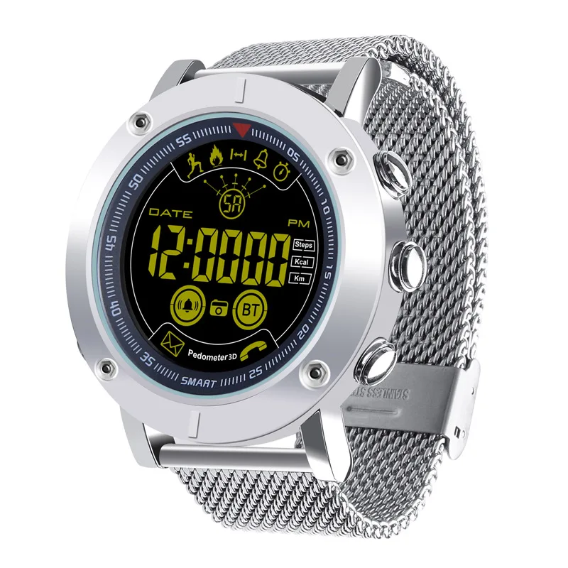 Спортивные Смарт-часы для мужчин EX19 Bluetooth водонепроницаемые с камерой кровяное