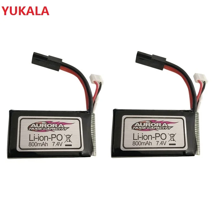 7,4 V 1000MAH литий-полимерный Батарея для XLH Xinlehong 9130 9136 9137 Q901 Q902 Q903 1/16 2,4G RC автомобиль Запчасти