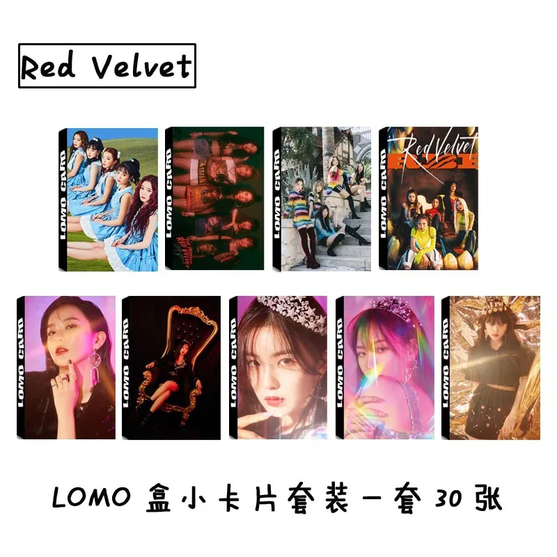 Red Velvet Photo Cards HD