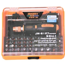 LIXF Jakemy JM-8127 Магнитный 54в1 Набор отверток электронный инструмент для ремонта