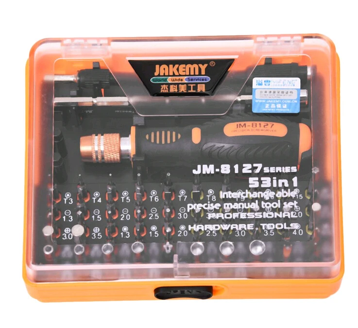 Jakemy JM 8127 Магнитная 54in1 отвёртки набор электронных разобрать ремонт