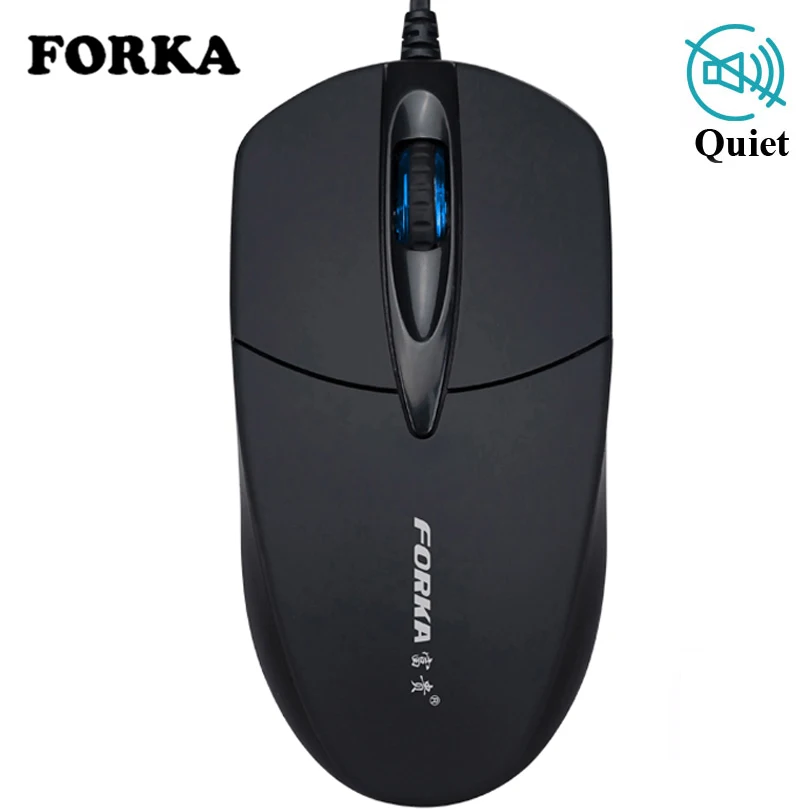 Mejor precio FORKA-ratón con cable USB de 1200DPI, receptor USB 3,0 ajustable, óptico, ergonómico, 2,4 GHz, para ordenador portátil y PC JaVxBqyG