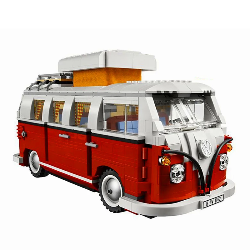 

Bela 10569 Technic Volkswagen T1 Camper Van Building Blocks Sets Brick Compatible 10220 Technic Toys For Children