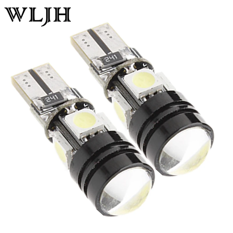 4 шт. Белый T10 Led 501 W5W Canbus безошибочный 4-5050 SMD 1 высокомощный клиновидный боковой