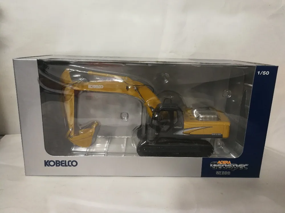 1:50 KOBELCO SK330 экскаватор с желтой игрушкой