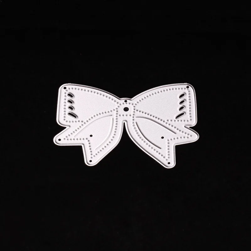 

Lychee Life Bow Design Metal Cutting Dies Stencils Embossing Cards Die Cutting Template DIY Scrapbooking Album Decoration