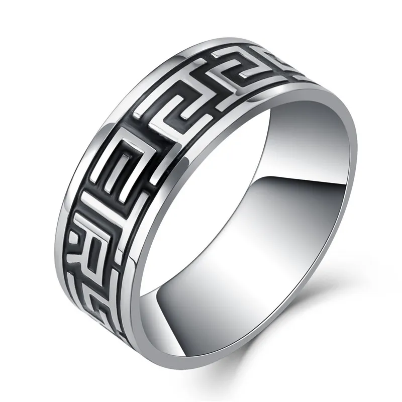 316L Stainless Steel Ring For Men And Women Never Fade Power Lucky "Om Mani Padme Hum" Sanskrit Buddhist Mantra Ring wedding rings signet ring round rings cross rings temperature rings silver ring womens ring fidget rings couple rings cubic zircon ring turkish rings finger rings jewelry rings ring jewelry anime rings moissanite ring survival ring