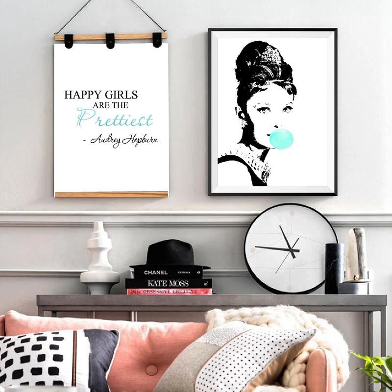 Audrey Hepburn Canvas Print