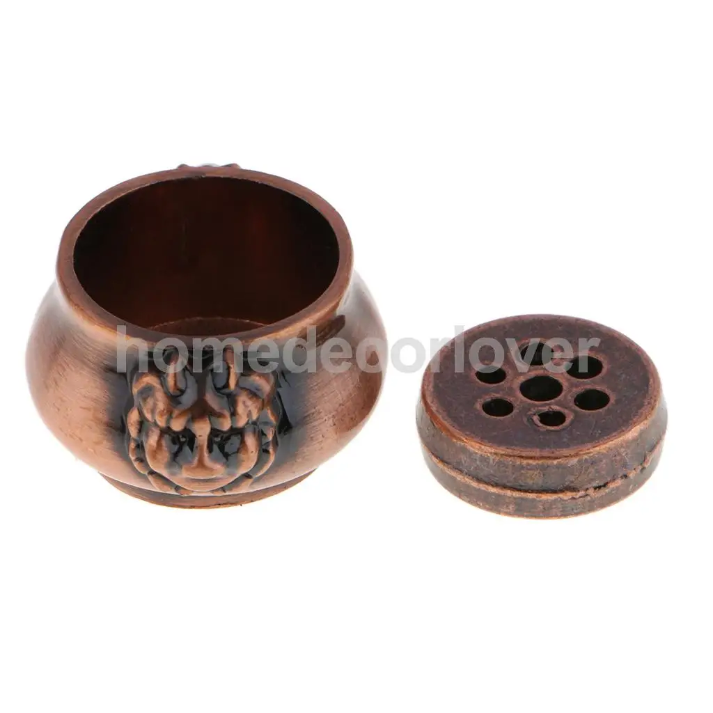 Chiense Style Copper Alloy Incense Burner Stick Holder Incense Base Plug Home Decoration