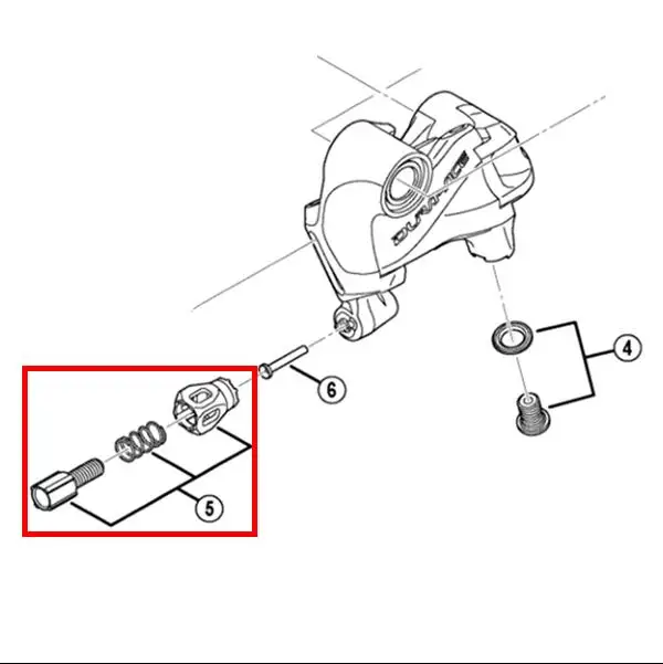 Shimano Repair 5800 UT6800 DA9000 Rear Derailleur Adjustment Screws