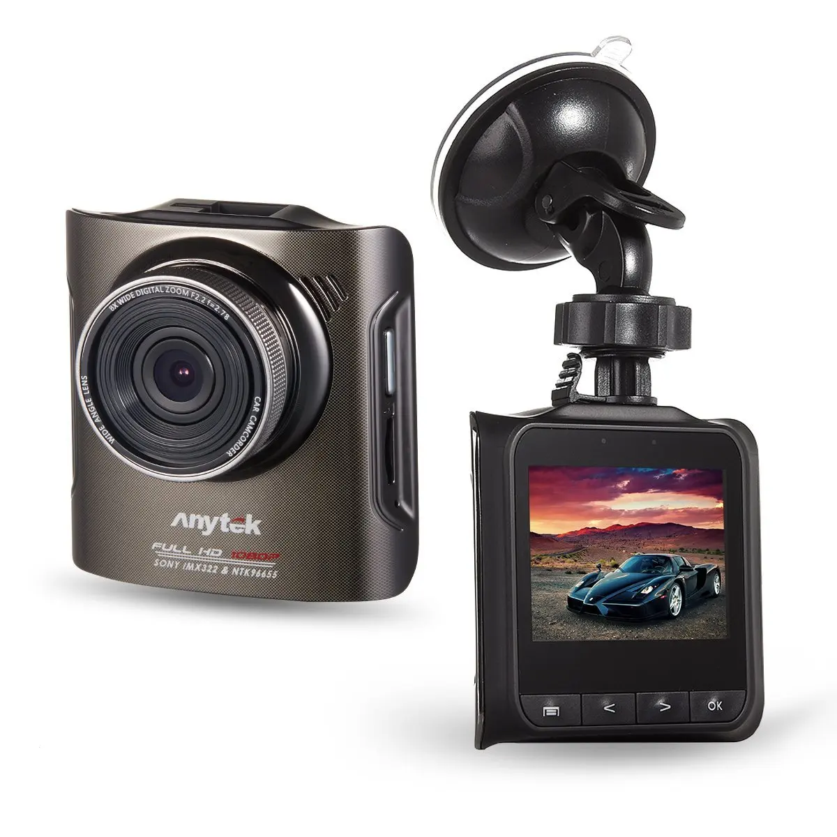 

Anytek A3 Car DVR Novatek 96655 Car Camera With For Sony IMX322 CMOS Super Night Vision Dash Cam Car DVR Black Box