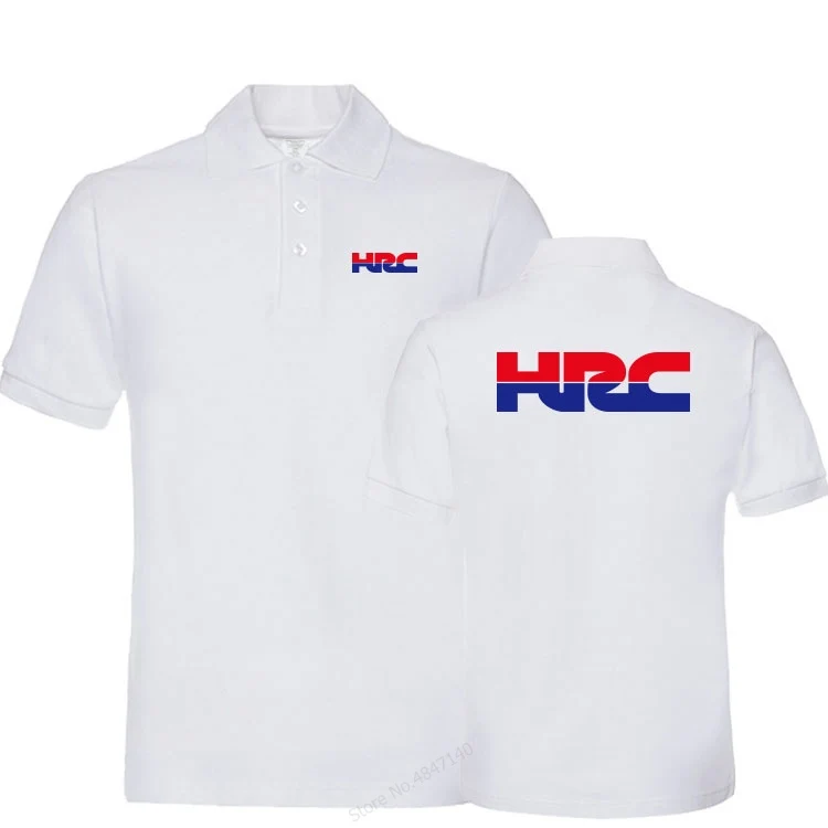 

Summer men women cotton HRC polo shirt solid colour male tops casual short sleeve clothes polos shirts