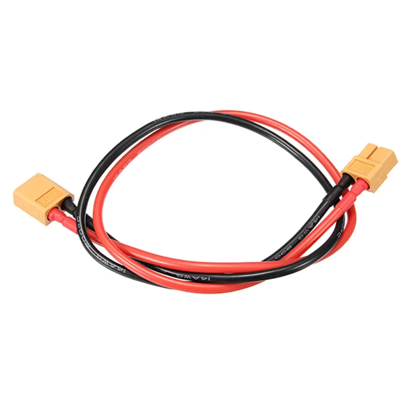 Горячая 400 мм 14AWG силиконовый провод XT60 гнездовой разъем для XT60 штекер адаптера разъем