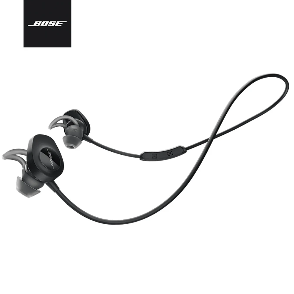 Беспроводные bluetooth-наушники Bose SoundSport, спортивные наушники с защитой от пота, музыкальные наушники, встроенное управление с микрофоном