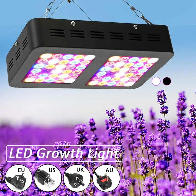 

Smuxi 60 LED Grow Light 300W Full Spectrum For Indoor Greenhouse Growth Tent Plants Grow LED Light 110V-240V