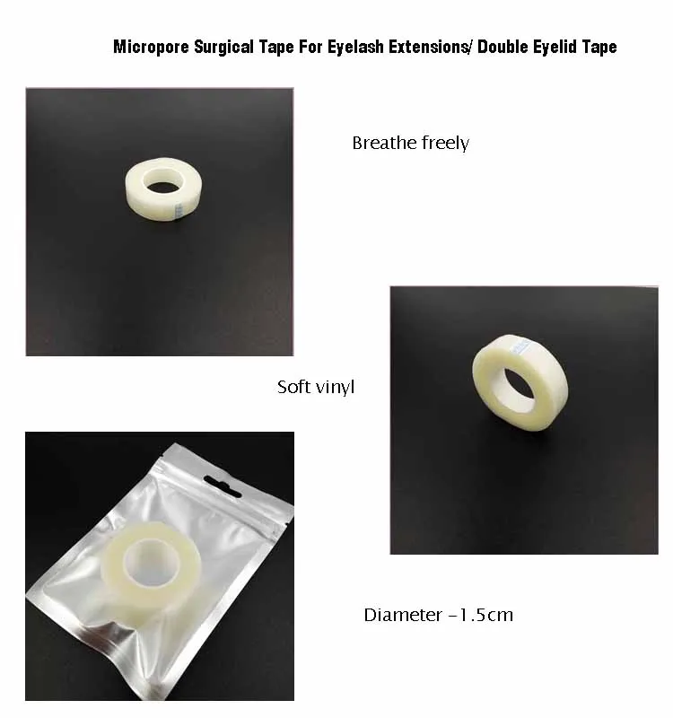 Micropore Surgical Tape For Eyelash Extensions Double Eyelid Tape