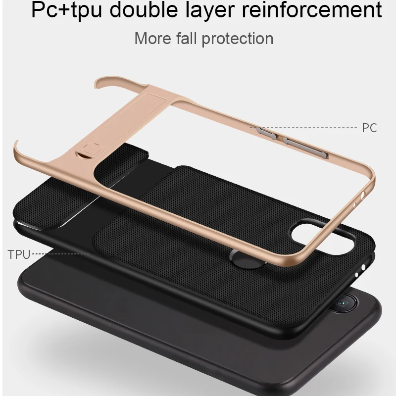 KaiNuEn coque, чехол, чехол для Xiaomi Xiami Redmi Note 5 = Note5 5Pro силиконовый чехол на заднюю панель телефона с держателем