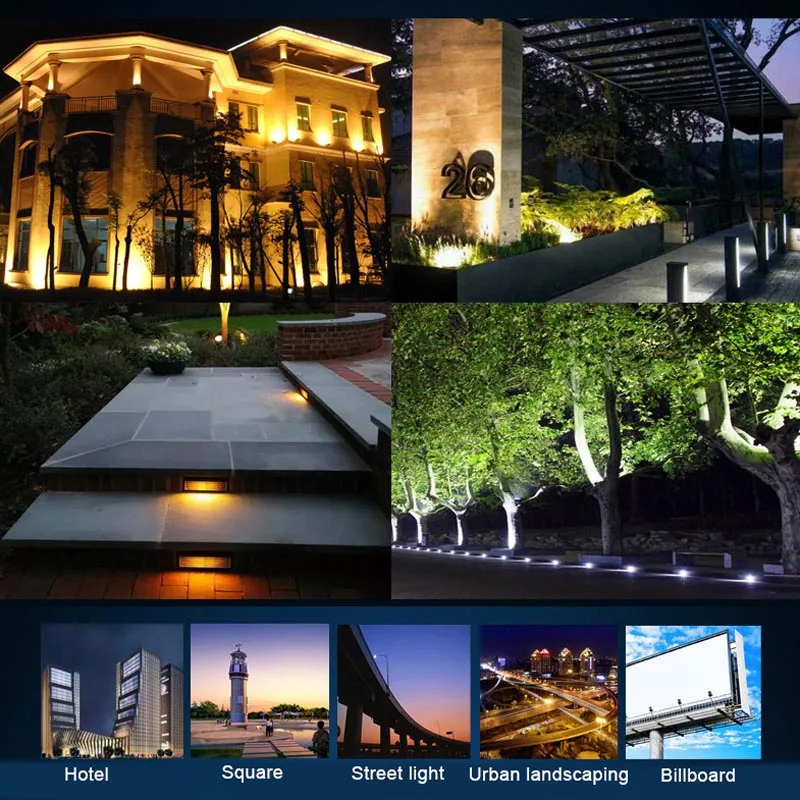 

30W/50W/100W LED Flood Light Outdoor Search Lamp LED Luminaire Ultra Thin Spotlight MDJ998