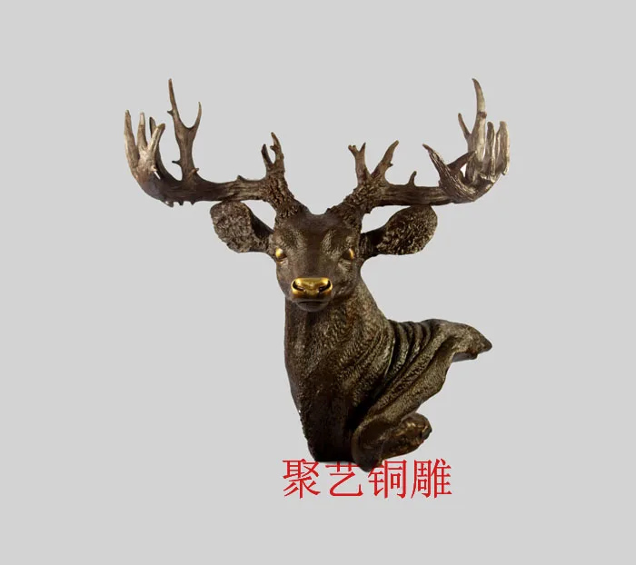 

Copper deer lucky crafts decoration
