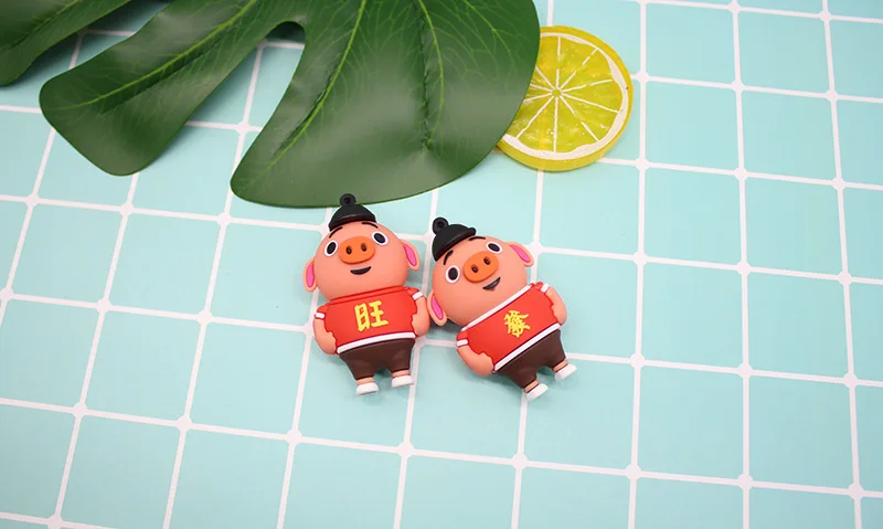 Reboto животные Свинья USB Flash Drive 32 GB 64 GB Флешка 4 GB 8 GB 16 GB мультфильм Pigsy Memory Stick флэш-накопитель флэш-диск