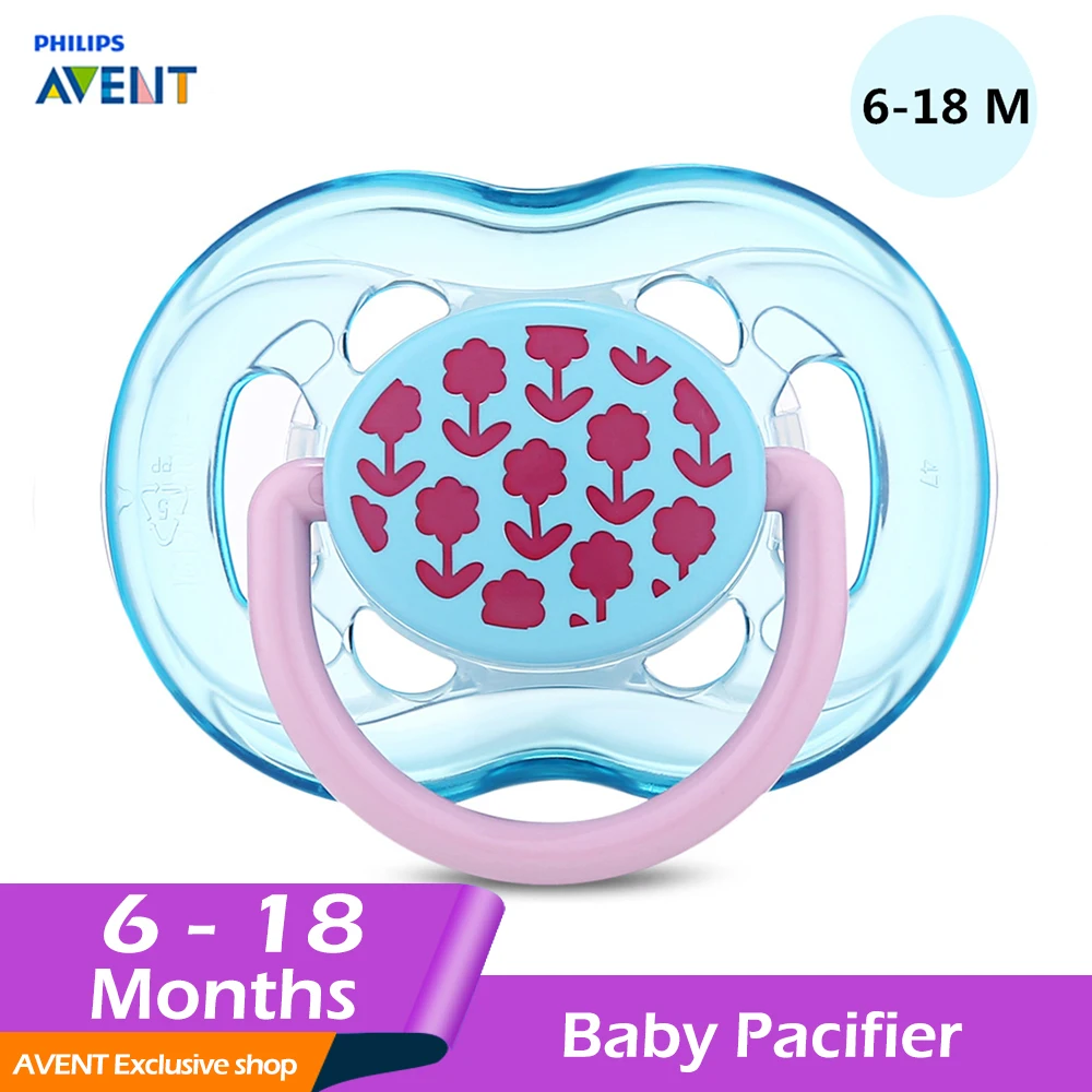 Avent 1pc Infant Silicone Nipple (For 6 18 M) Baby Soother Pacifier BPA