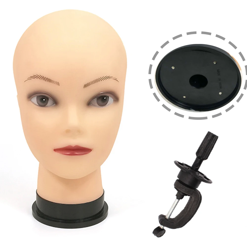 

56cm Professional Practice Mannequin Head Massage Makeup Practice Head Model Cosmetology Training