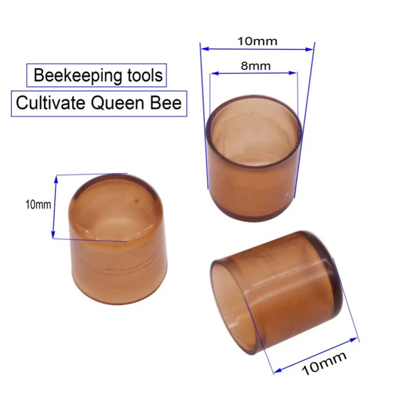 4000 шт., инструмент для кормления коричневой пчелы, пчеловодная королева, чашка для пчеловода, для выращивания пчелы, королева, база для разведения, посуда, клетка для пчелы